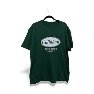 Callahan Auto Parts Graphic Tee | Size XL | Forest Green | Never Worn
